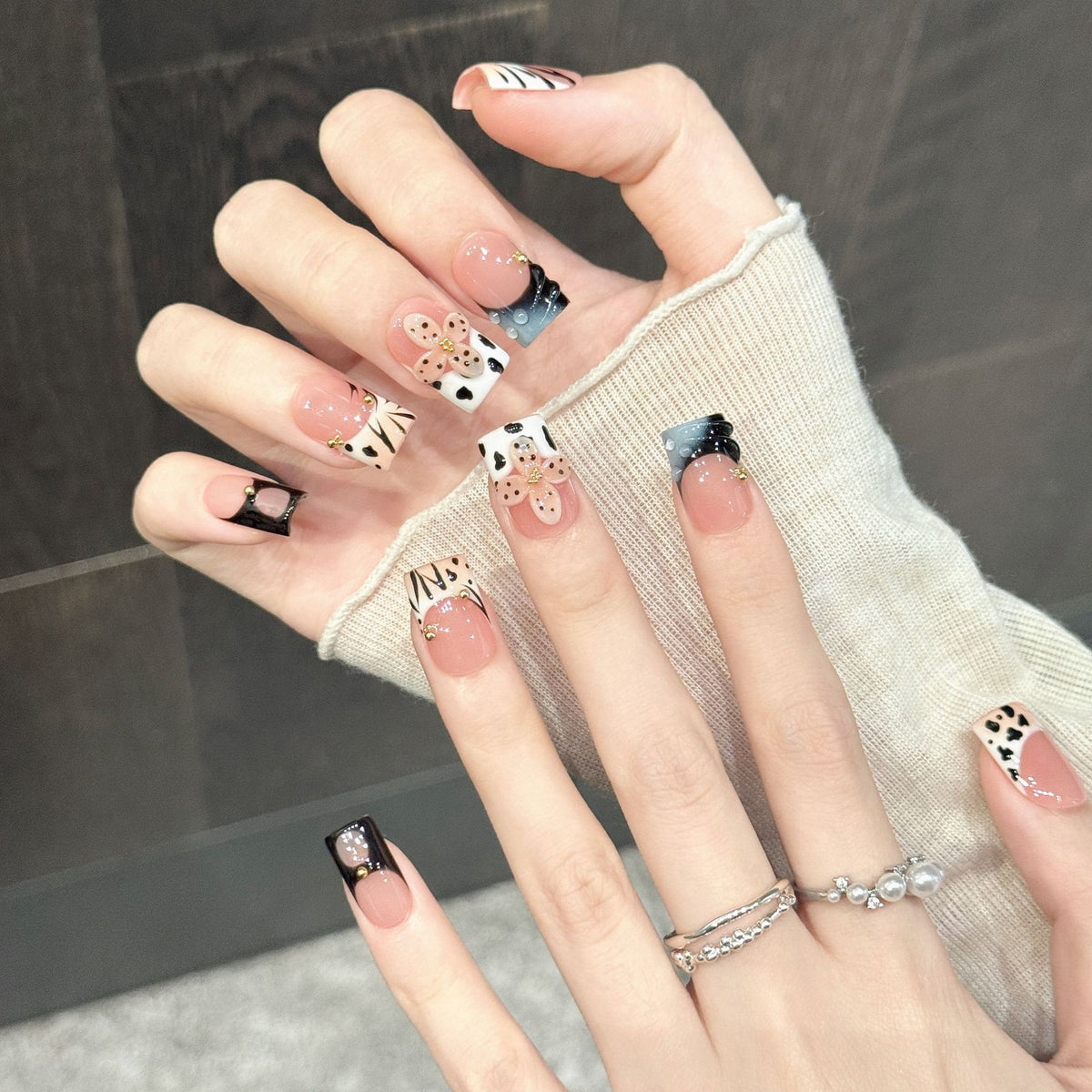 Blush Wild | Short Duck Press‑on Nails