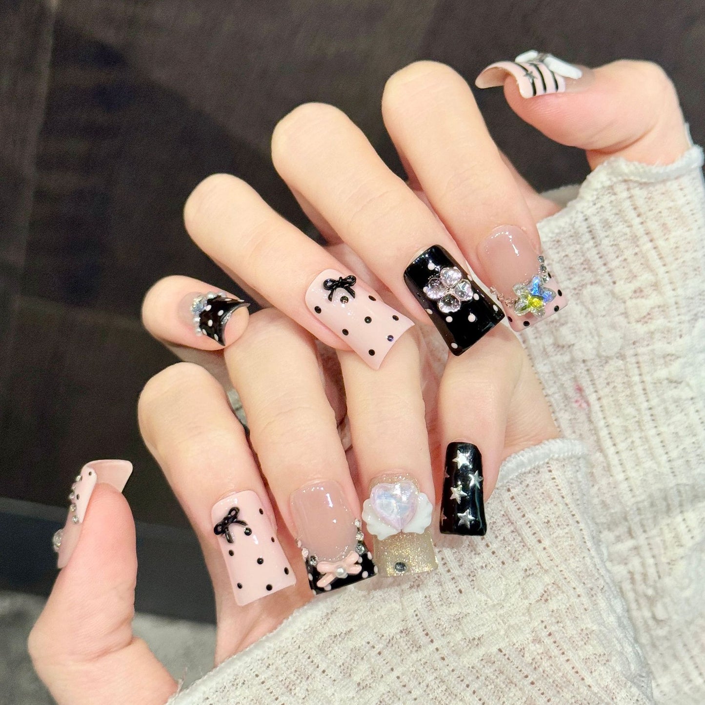 Melody Punk | Short Duck Press‑on Nails